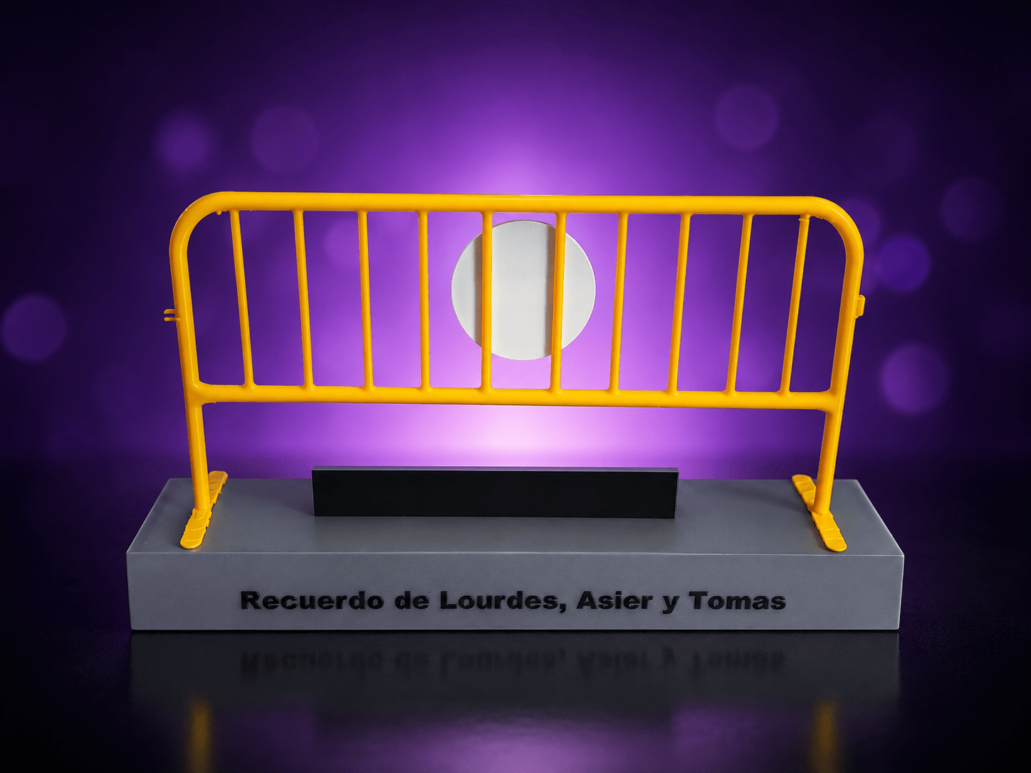 Plaza Reservada Personalizada Decorativa - Imagen 3
