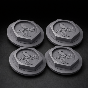 Tapones centrales Keskin compatibles con Mercedes – Pack de 4 unidades